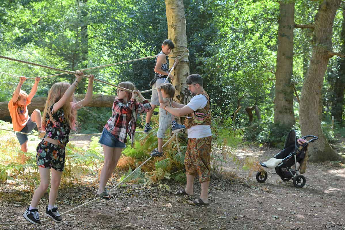 Harlequin Fayre - Woodland Area