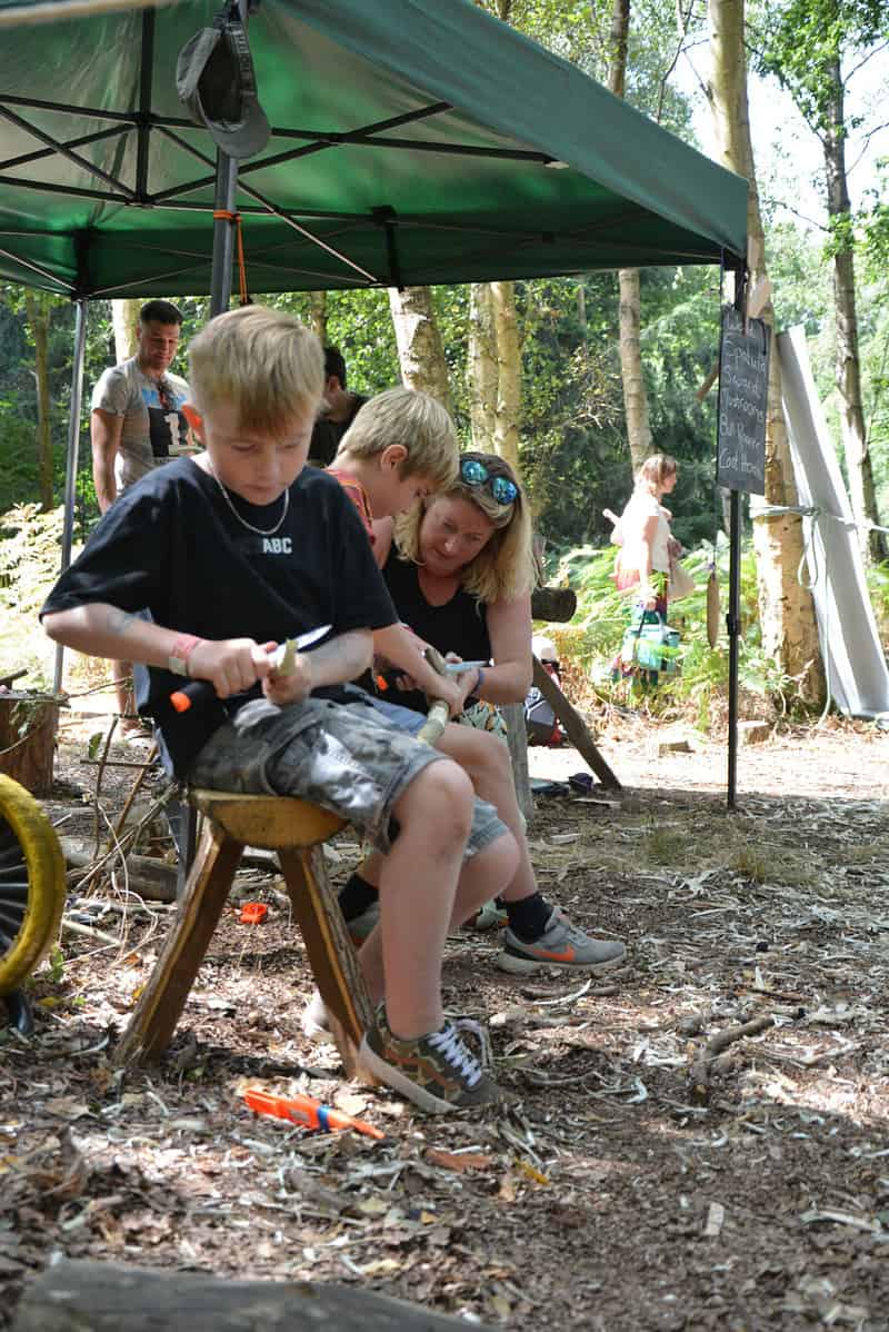 Harlequin Fayre - Woodland Area