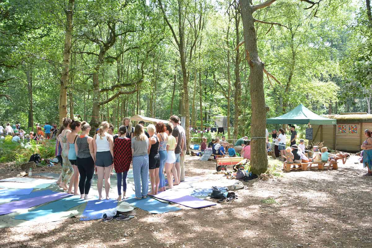 Harlequin Fayre - Woodland Area